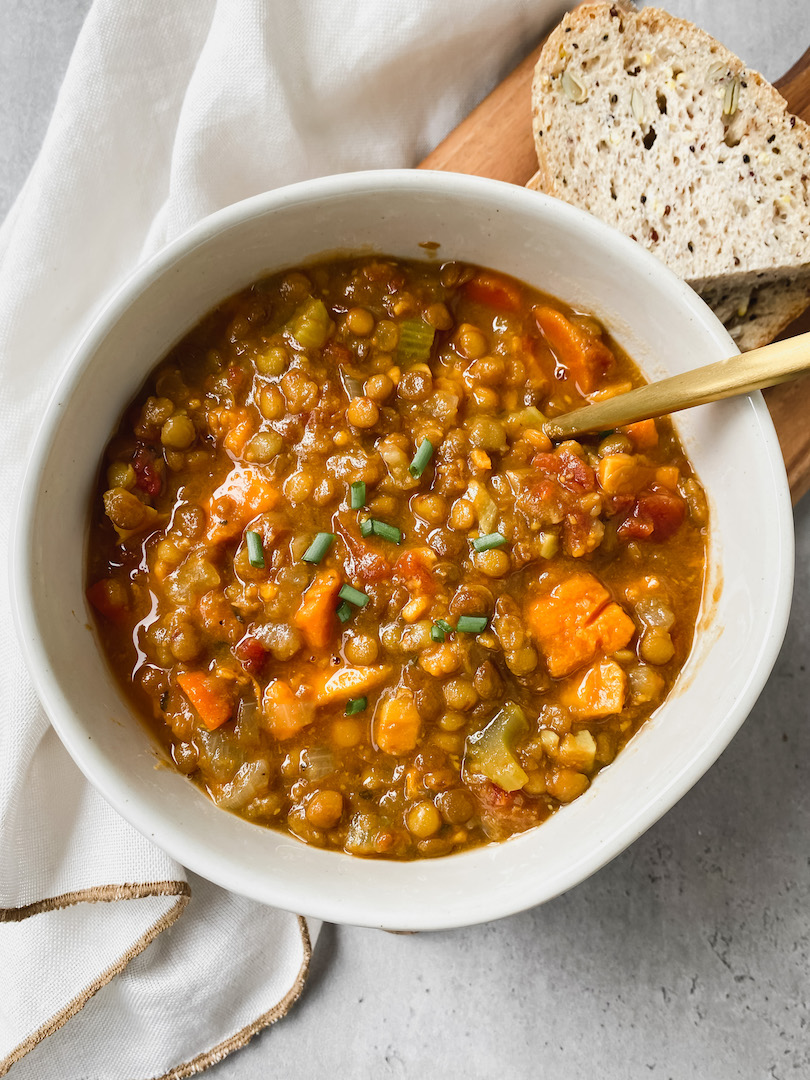 Lentils in Dishes