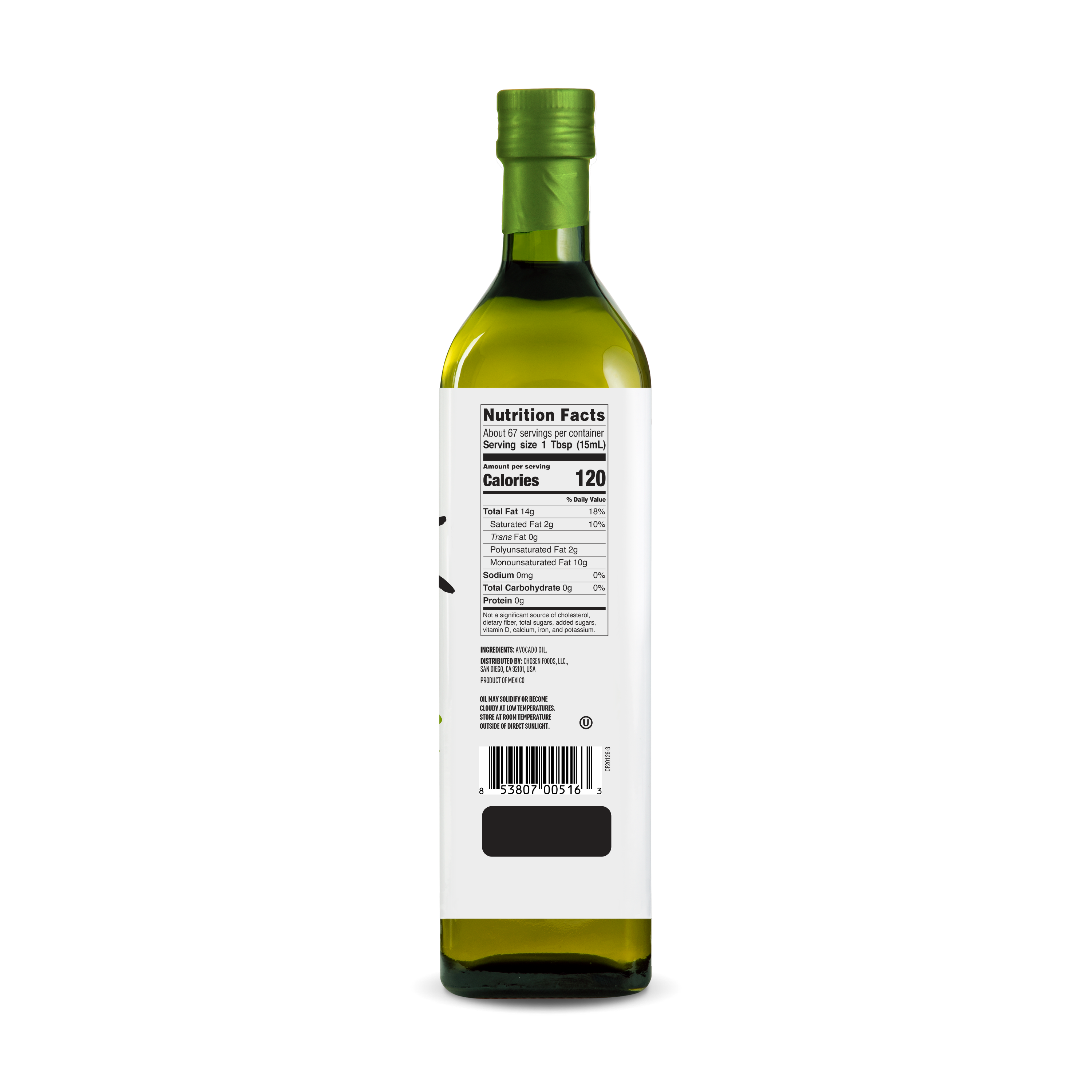 Avocado Oil Nutrition Facts